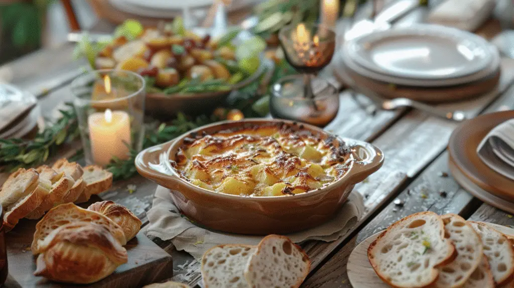 Slow Cooker Beef and Potato Gratin