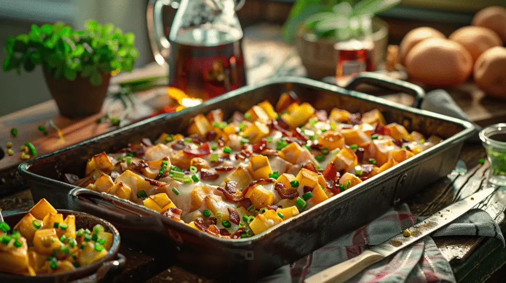 Mississippi Mud Potatoes
