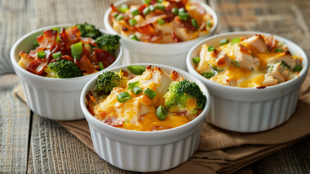 A trio of Neiman Marcus chicken casserole variations