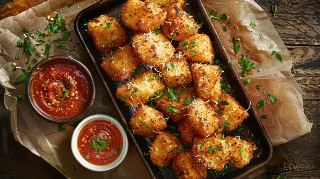 Crispy Parmesan-Crusted Roasted Potatoes Recipe