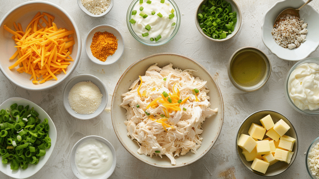Ingredients for Neiman Marcus chicken casserole
