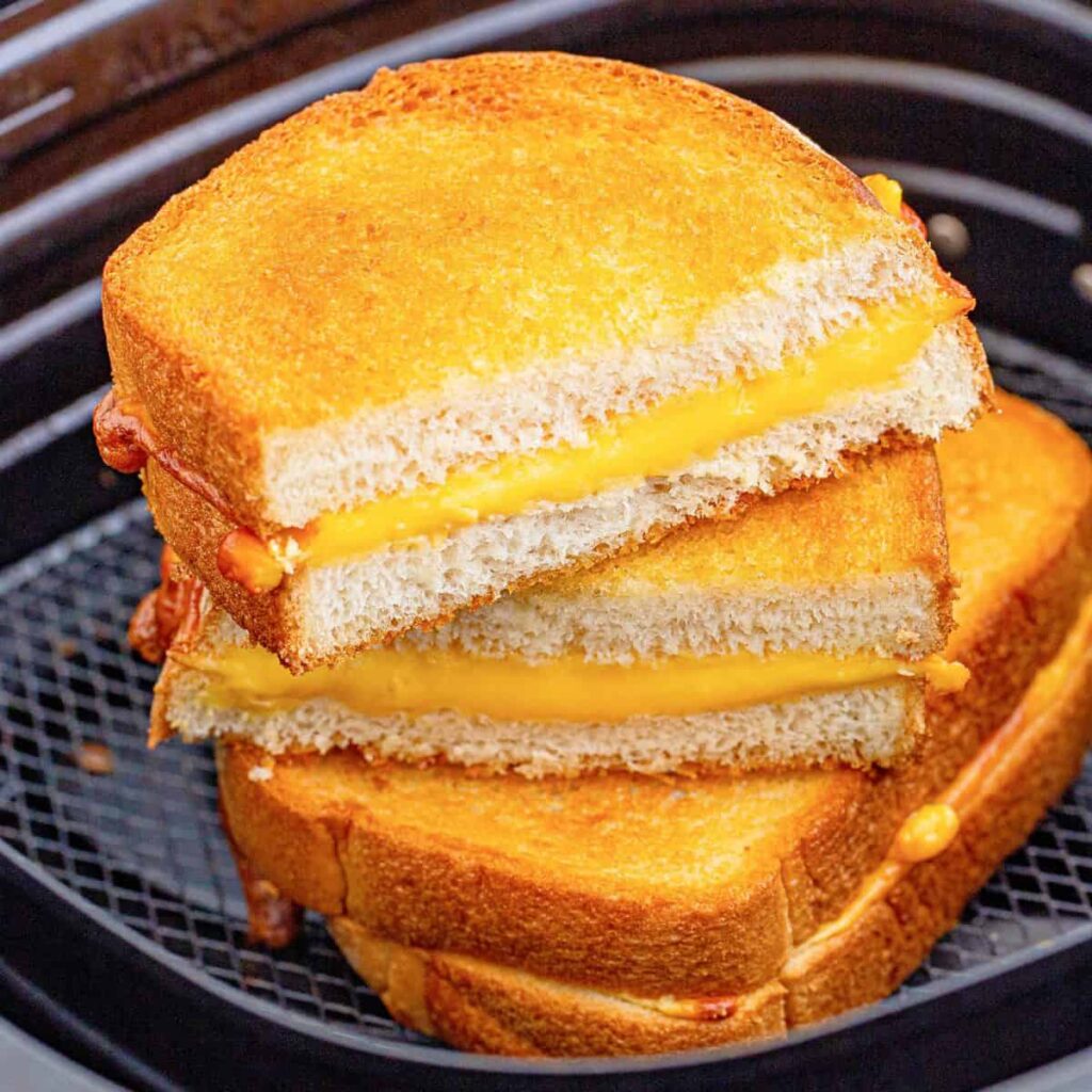Air Fryer Grilled Cheese