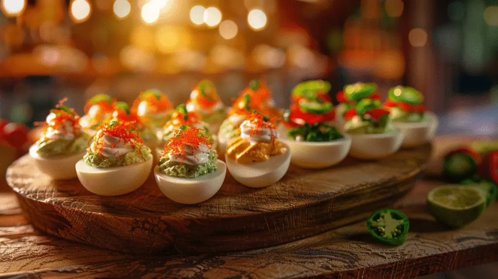 Creamy Avocado Deviled Eggs 5 Avocado Deviled Eggs