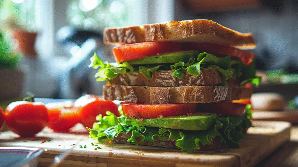 Avocado Tuna Salad Sandwich