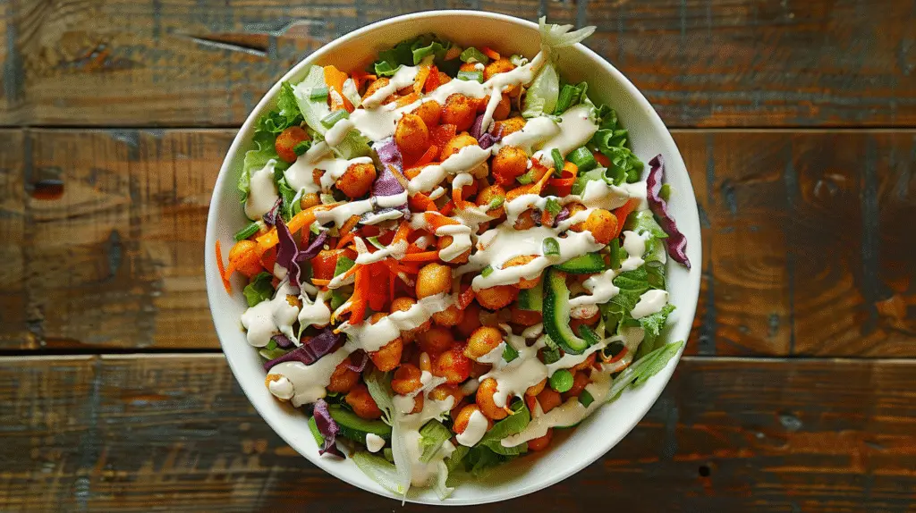 Buffalo Chickpea Salad