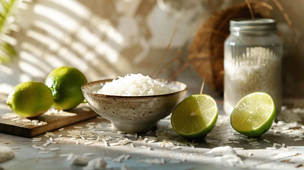 Coconut Rice with Lime Zest 2 Coconut Rice with Lime Zest