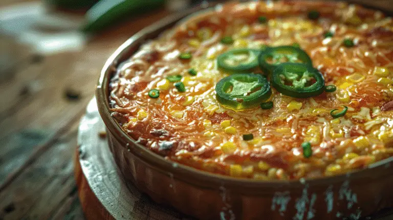 Creamy Jalapeño Corn Casserole