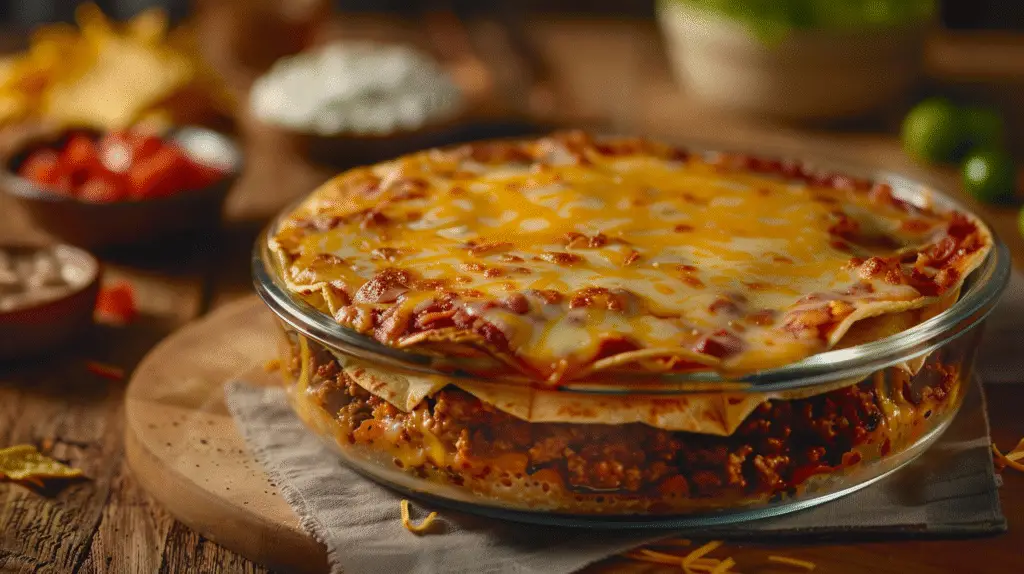Crunchwrap Casserole