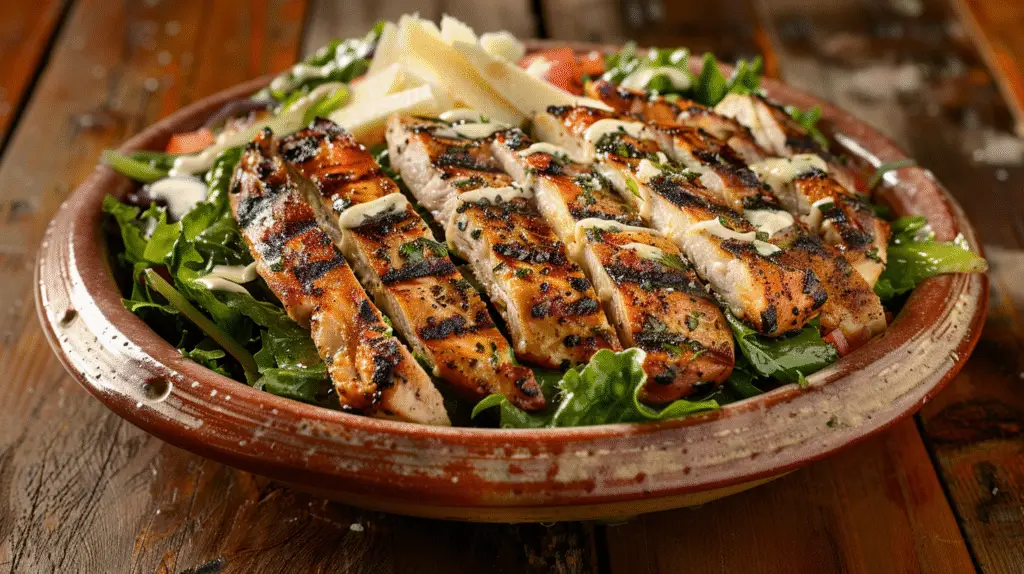Grille Chicken Caesar Salad