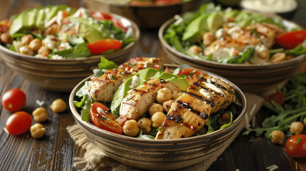 Grilled Chicken Caesar Salad 3 Grilled Chicken Caesar Salad