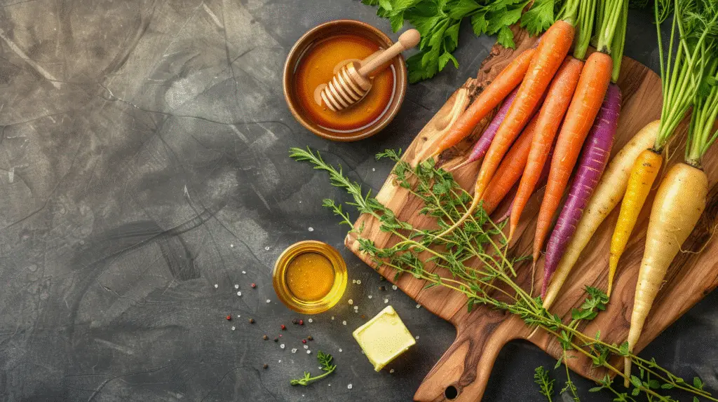 Honey Butter Roasted Carrots 2 Honey Butter Roasted Carrots