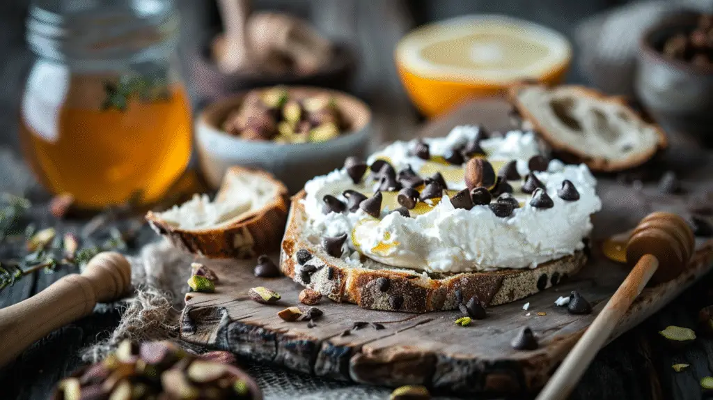 Honey Cannoli Breakfast Tartines 2 Honey Cannoli Breakfast Tartines