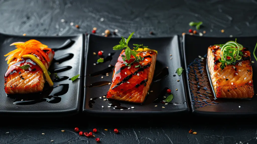 Honey-Soy Glazed Salmon with Oranges 3 Honey-Soy Glazed Salmon with Oranges