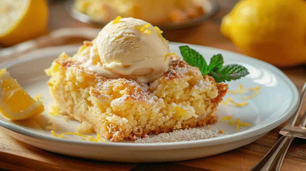 Lemon Dump Cake Recipe 3 Lemon Dump Cake