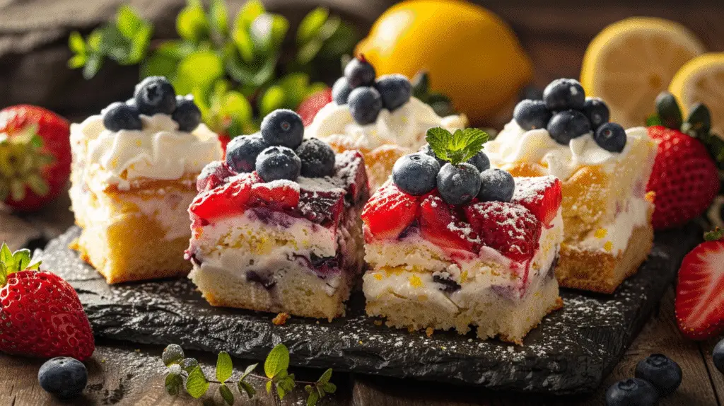 Lemon Dump Cake Recipe 4 Lemon Dump Cake