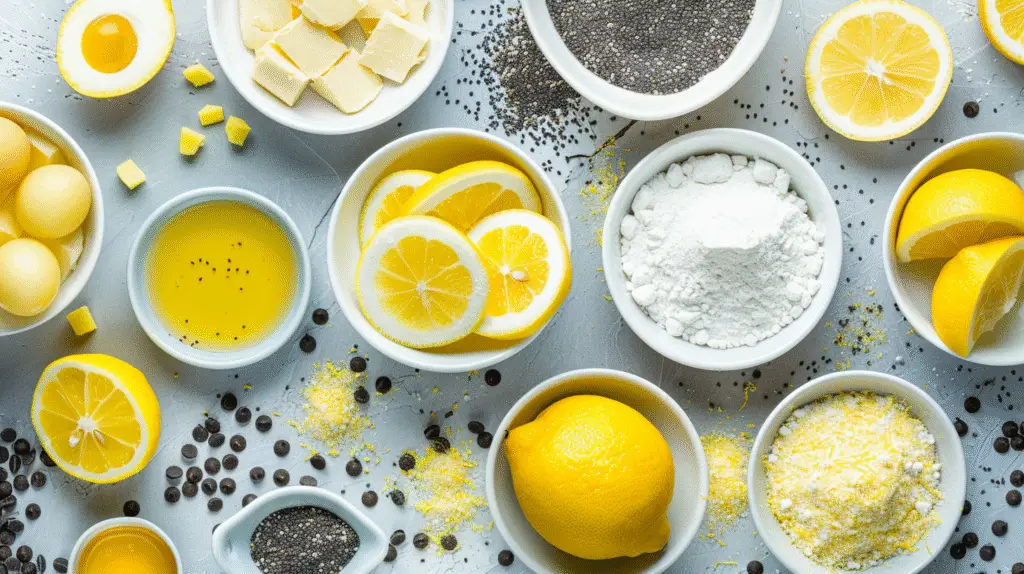 Lemon Poppyseed Blondies 2 Lemon Poppyseed Blondies