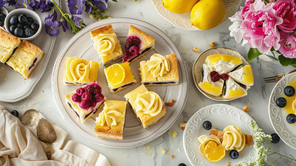 Lemon Poppyseed Blondies 3 Lemon Poppyseed Blondies
