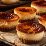 Mini Basque Burnt Cheesecakes