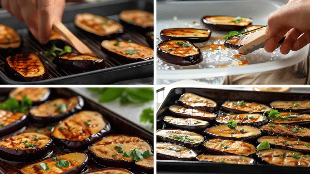 Miso Glazed Eggplant Slices 3 Miso Glazed Eggplant Slices