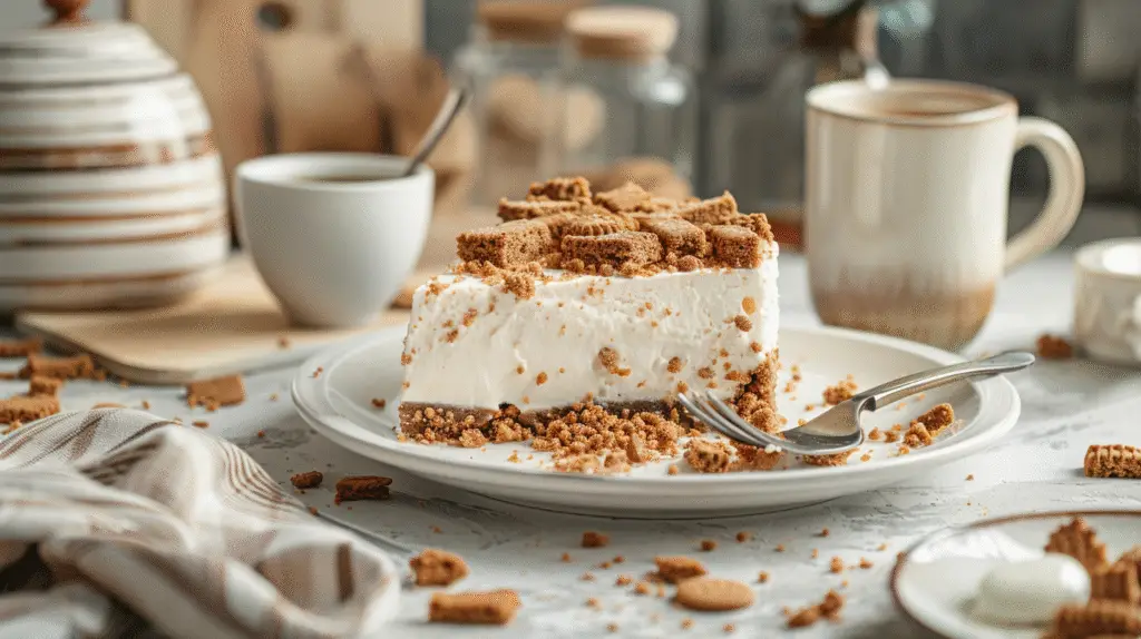No-Bake Biscoff Cheesecake 4 No-Bake Biscoff Cheesecake