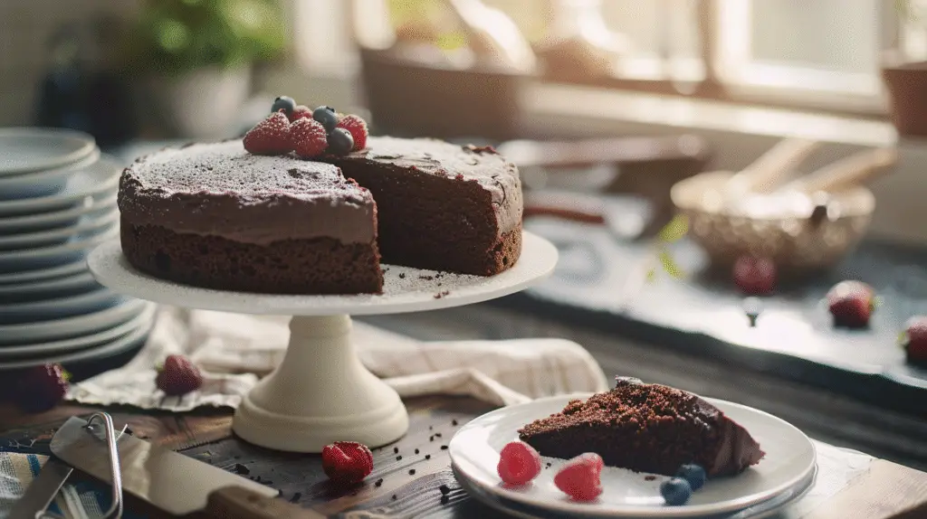 Olive Oil Chocolate Cake 4 Olive Oil Chocolate Cake