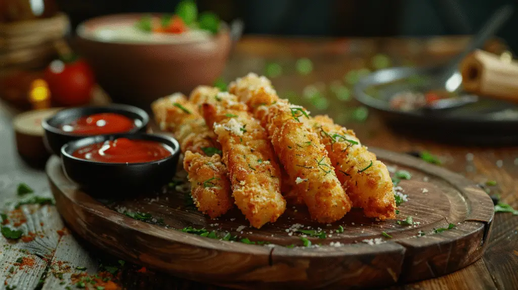 Parmesan-Crusted Zucchini Fries