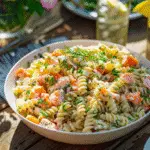 Pasta Salad with Salmon and Dill