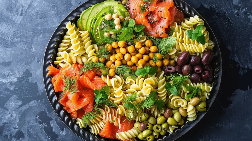 Pasta Salad with Salmon and Dill 4 Pasta Salad with Salmon and Dill