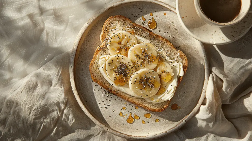 Peanut Butter Banana Toast