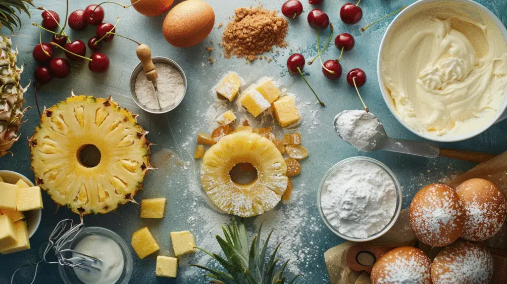 Pineapple Upside Down Pancakes