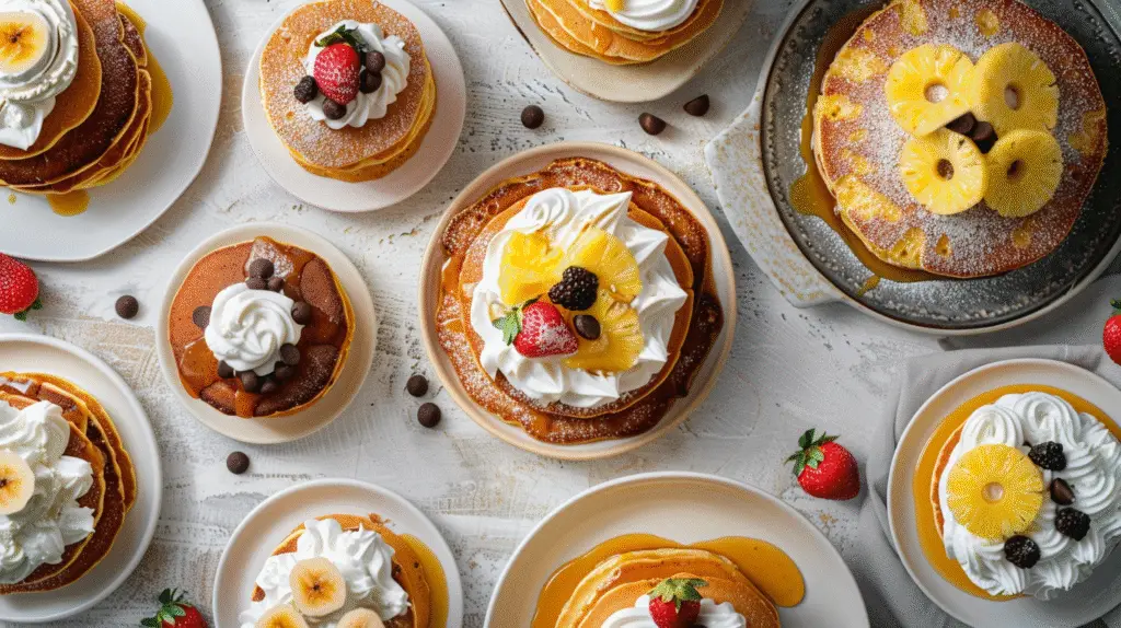 Pineapple Upside Down Pancakes