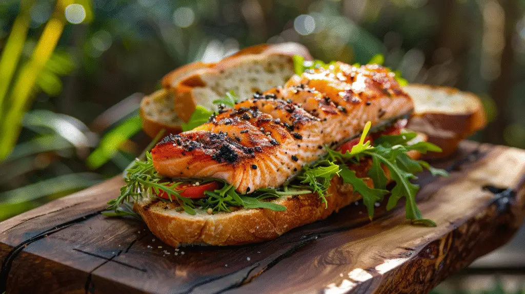 Salmon Sandwich