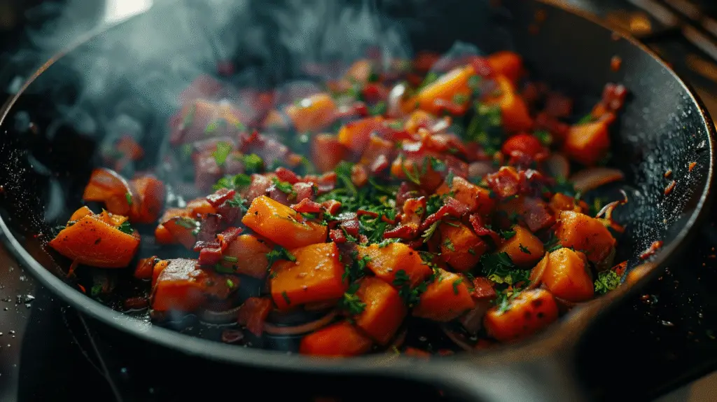 Sweet Potato Breakfast Hash 2 Sweet Potato Breakfast Hash