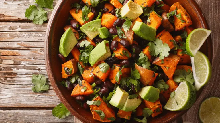 Sweet Potato and Black Bean Salad