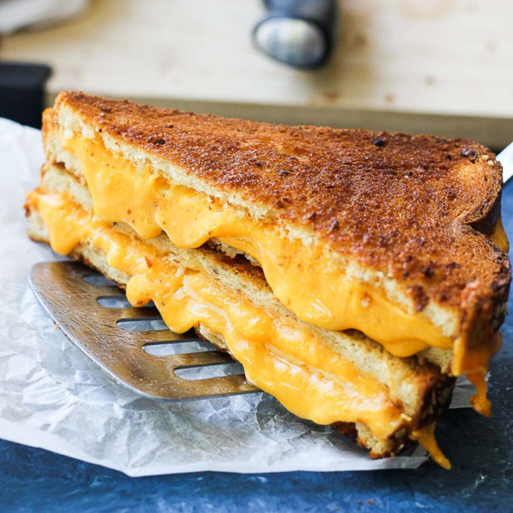 Air Fryer Grilled Cheese