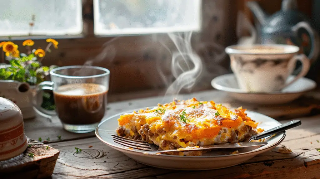Amish breakfast casserole