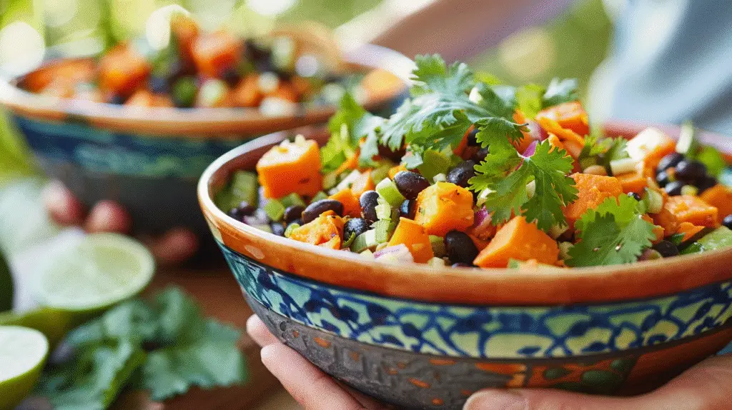 Sweet Potato and Black Bean Salad 4 Sweet Potato and Black Bean Salad